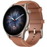 Amazfit GTR 3 Pro Smart Watch 46mm – Brown Leather UAE